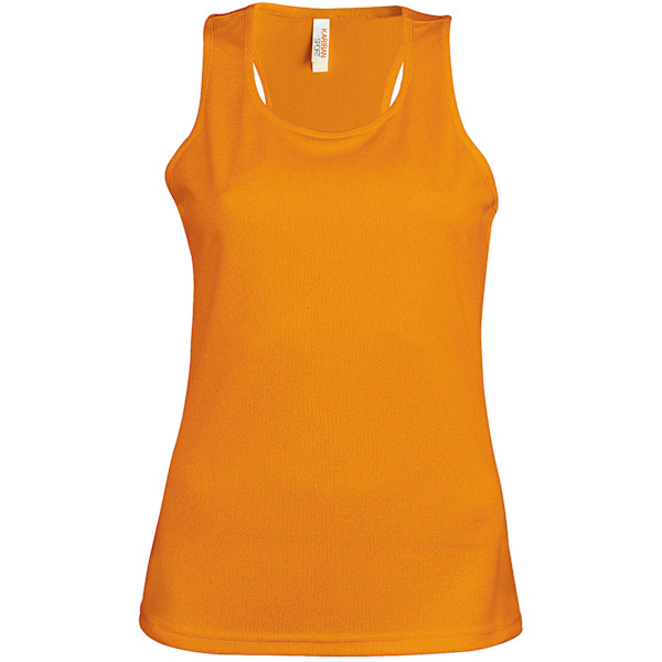 Kariban Proact Dam/Dam Sleeveless Sports / Träningsväst Orange L