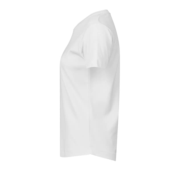 Tee Jays Dam Pima Bomulls T-shirt L Vit White L