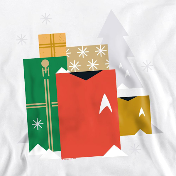 Star Trek: The Original Series Unisex Vuxen Present Jul S White S
