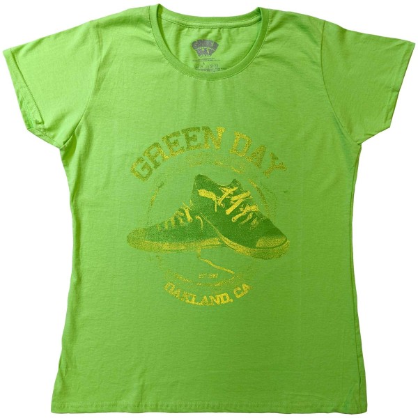 Green Day Dam/Dam All Stars bomull T-shirt S Grön Green S