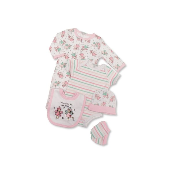 Nursery Time Baby Fairy Best Friend Set (5 delar) Nyfödd Pink Newborn