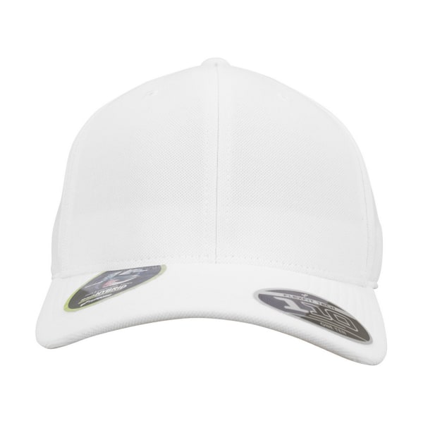 Flexfit 110 Cool & Dry Mini Pique Cap One Size Vit White One Size