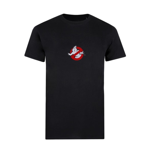 Ghostbusters broderad t-shirt för män XXL svart Black XXL
