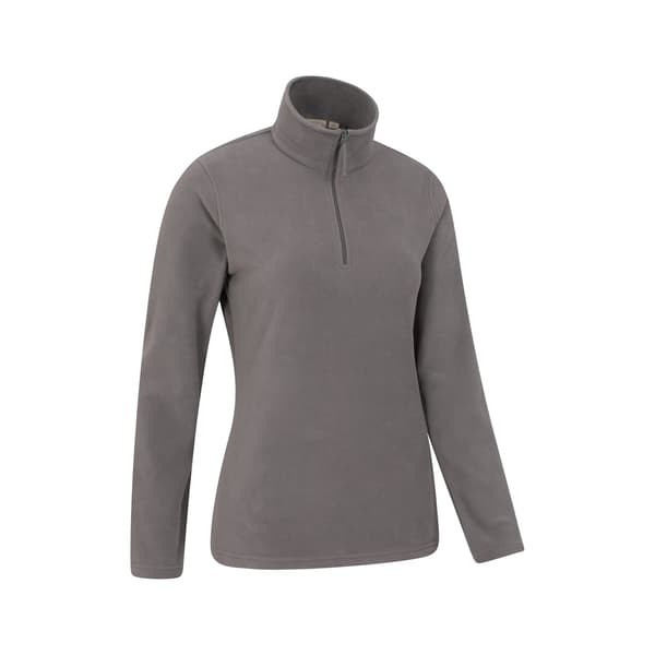 Mountain Warehouse Dam/Kvinnor Camber II Fleecetopp M Mörkgrå Dark Grey M