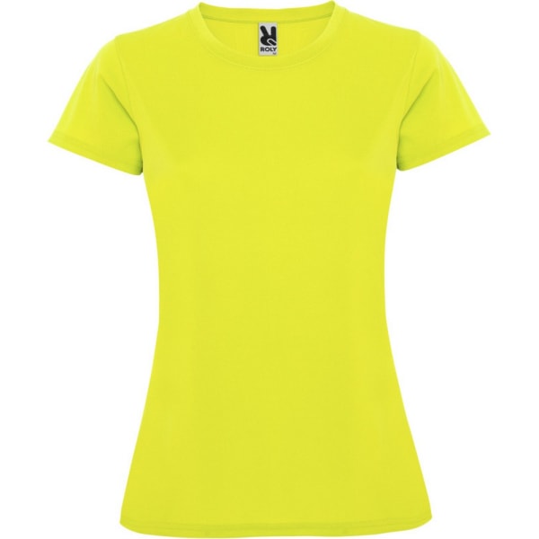 Roly Dam/Kvinnor Montecarlo Kortärmad Sport T-shirt S Fl Fluorescent Yellow S
