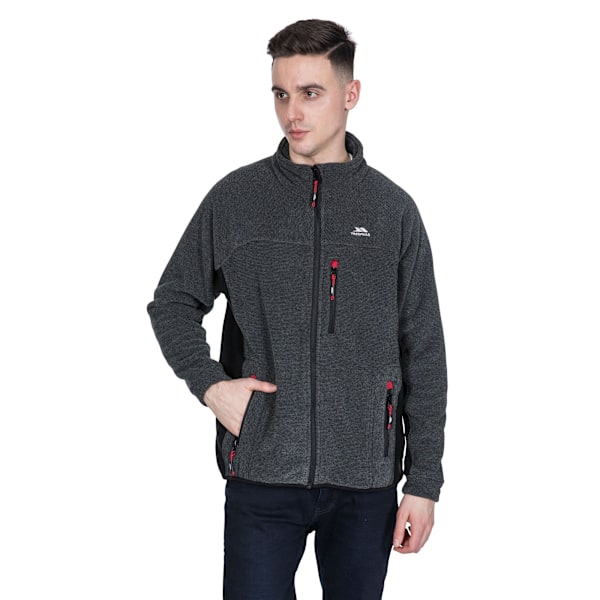 Trespass Jynx Full Zip Fleecejacka för Herr XS Svart Black XS