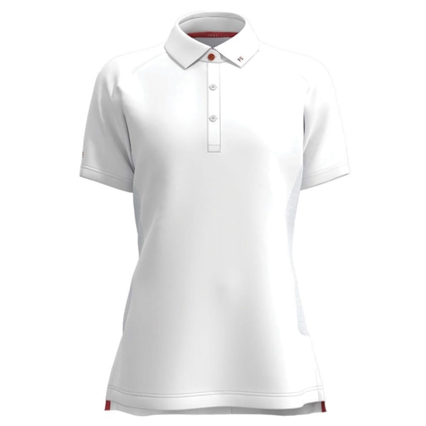 Batsford Dam/Dam Lättviktig Pikétröja XL Vit White XL