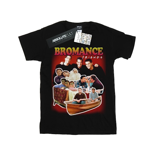 Friends Mens Bromance Homage T-Shirt XL Svart Black XL