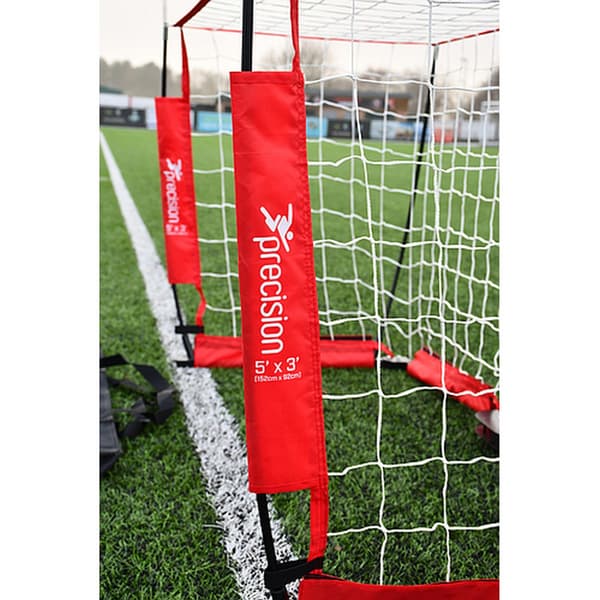 Precision Flexi Nätmål 3ft x 5ft Röd/Vit/Svart Red/White/Black 3ft x 5ft