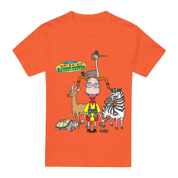 The Wild Thornberrys Herr Eliza´s Safari T-Shirt 4XL Orange Orange 4XL