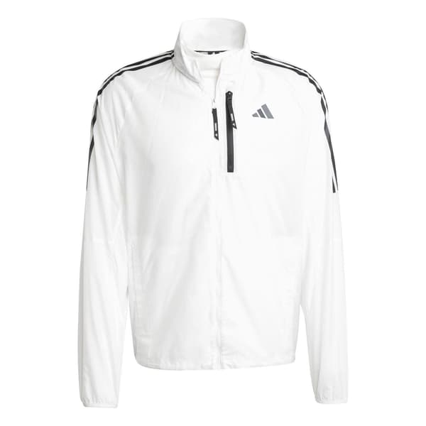 Adidas Herr Performance Löparjacka XL Vit White XL