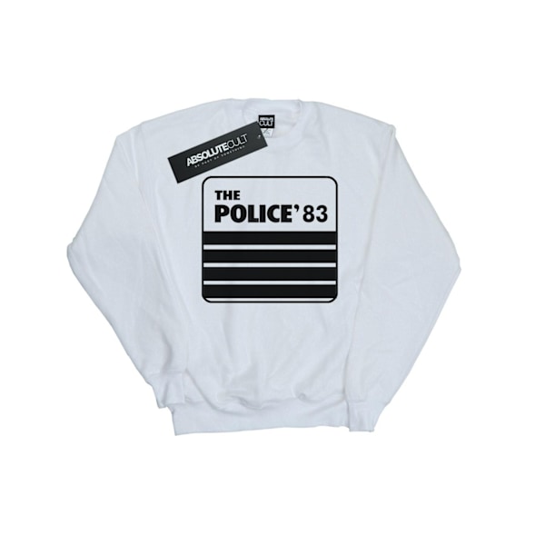 The Police Mens 83 Tour Sweatshirt S Vit White S