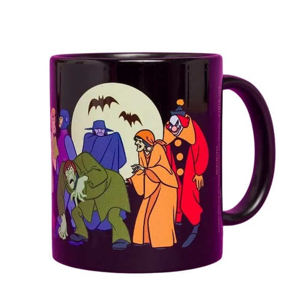 Scooby Doo Spooky Line Up Mugg One Size Svart Black One Size