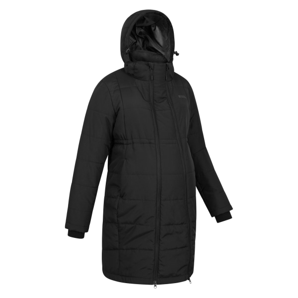 Mountain Warehouse Dam/Dam Ametist Lång Maternity Vadderad Black 12 UK