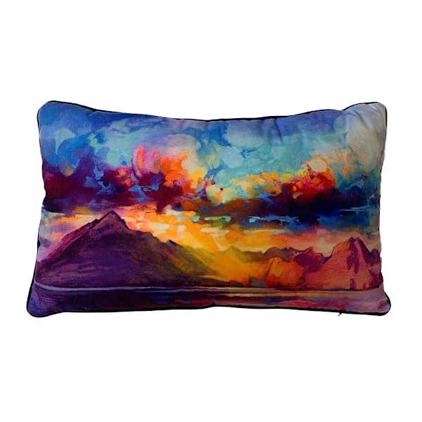 Scott Naismith Cuillins Ridge Fylld Kudde 33cm x 53cm Flerfärgad Multicoloured 33cm x 53cm