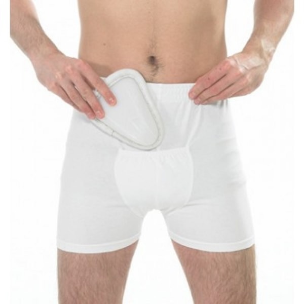 Carta Sport Jock Shorts för män XL Vit White XL