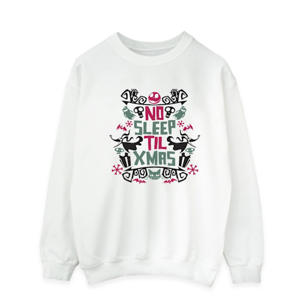 Disney Herr The Nightmare Before Christmas No Sleep Til Xmas Sweatshirt Sports Grey L