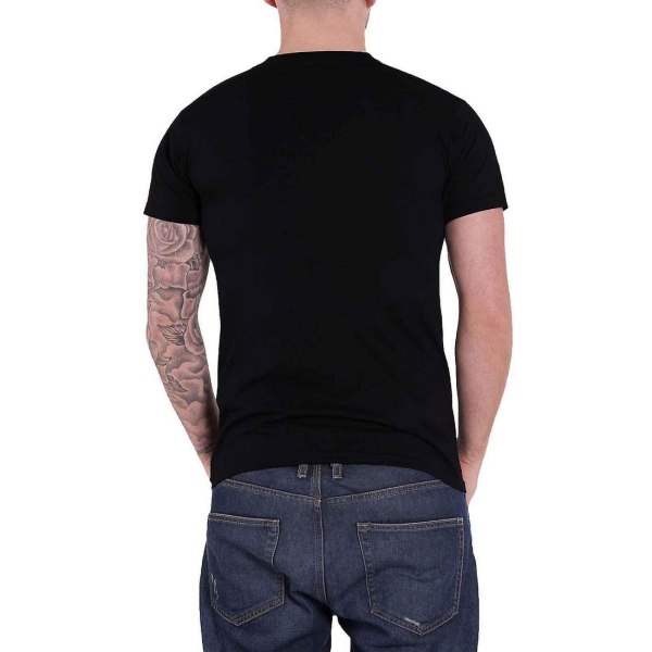 Queen Unisex Adult Helvetica Band T-Shirt M Svart Black M
