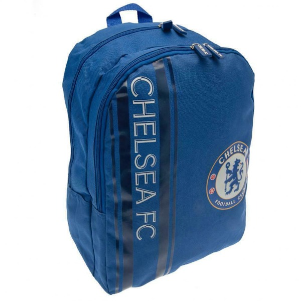 Chelsea FC Randig Ryggsäck One Size Blå Blue One Size