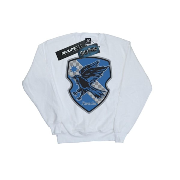 Harry Potter Pojkar Ravenclaw Crest Flat Sweatshirt 12-13 År W White 12-13 Years