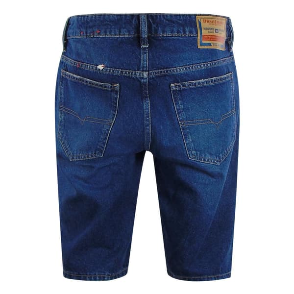Diesel Herr Slim Shorts 30R Blå Denim Blue Denim 30R
