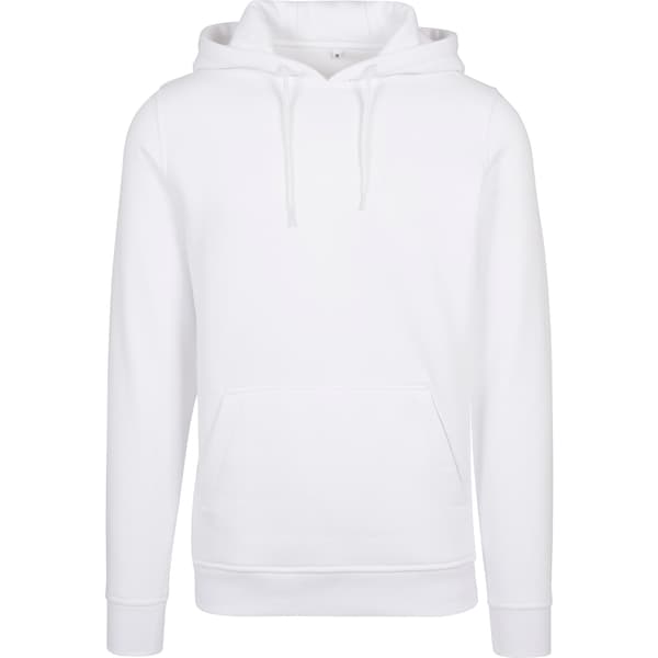 Build Your Brand Herr Heavy Pullover Hoodie L Heather Grey Heather Grey L