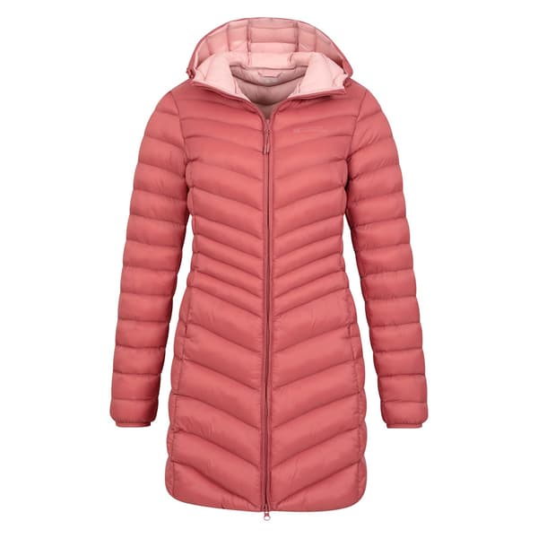 Mountain Warehouse Dam/Dam Florence Lång Vadderad Jacka 18 Rust 18 UK