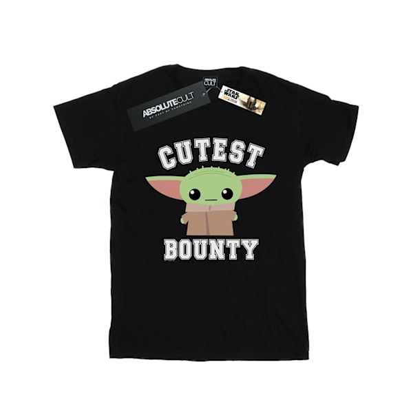 Star Wars The Mandalorian Cutest Bounty T-shirt för män, 4XL, svart Black 4XL