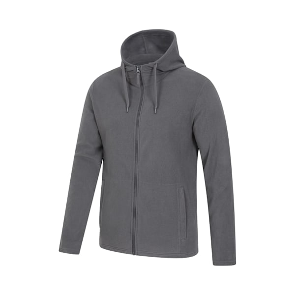 Mountain Warehouse Herr Camber Fleece Full Zip Hoodie 3XL Mörk Dark Grey 3XL