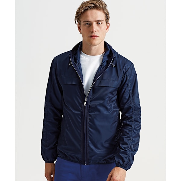 Asquith & Fox Herr Shell Lättviktsjacka L Mörkblå Dark Navy L