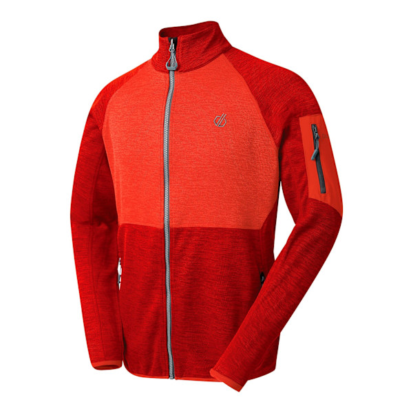 Dare 2B Torrek Fleece Top för män M Danger Red/Seville Red Danger Red/Seville Red M