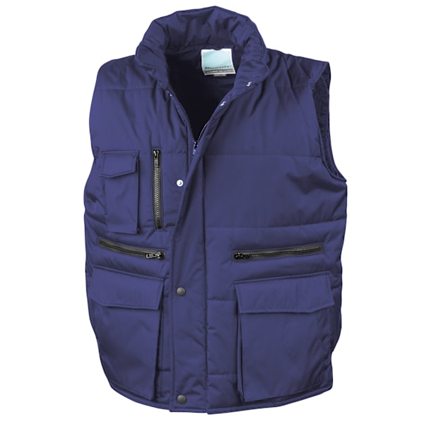 Result Herr Lance Bodywarmer / Gilet (Vind- och Duschskyddad) Royal XL