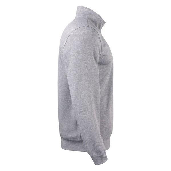 Clique Unisex Vuxen Basic Active Quarter Zip Sweatshirt L Grå Grey Melange L