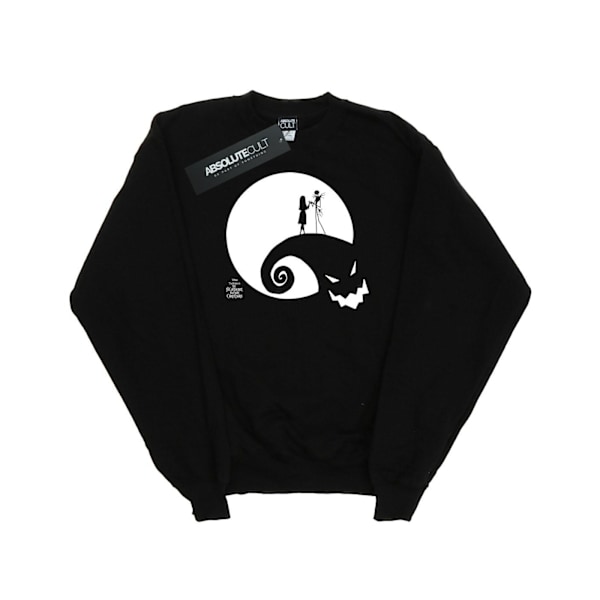 Disney Boys Nightmare Before Christmas Moon Oogie Boogie Sweatshirt Black 9-11 Years