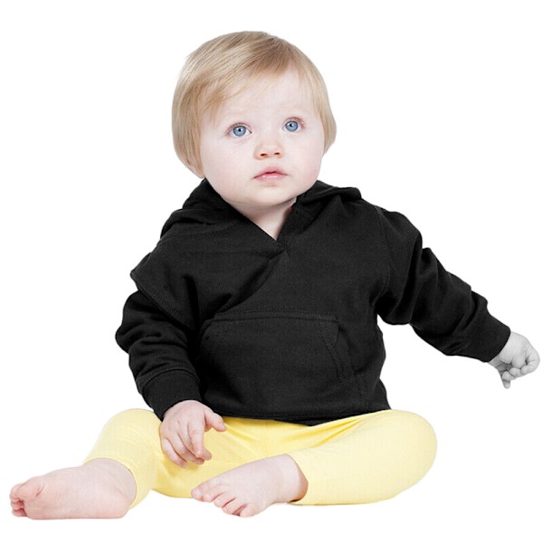 Larkwood Baby Hoodie 24-36 månader Svart Black 24-36 Months