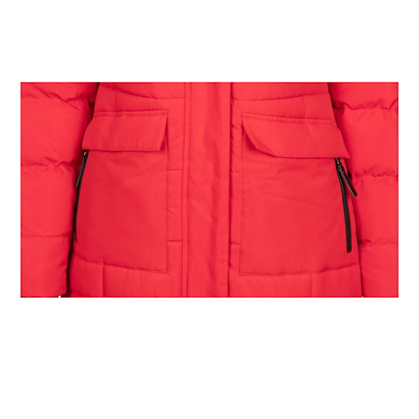 Trespass Dam/Kvinnor Sasha Vadderad Jacka XS Röd Red XS