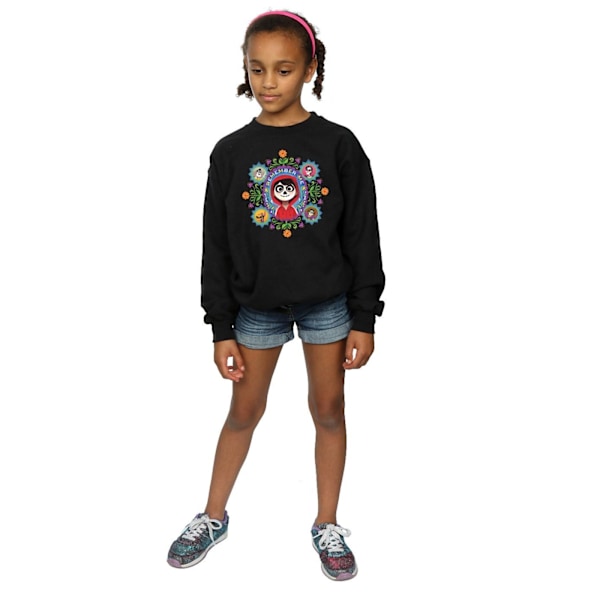 Disney Girls Coco Remember Me Sweatshirt 7-8 år Svart Black 7-8 Years