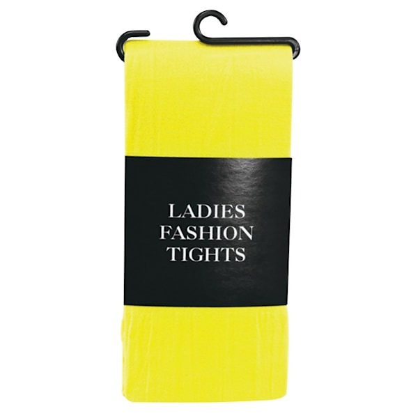 Bristol Novelty Dam/Damer Mode Strumpbyxor En Storlek Gul Yellow One Size