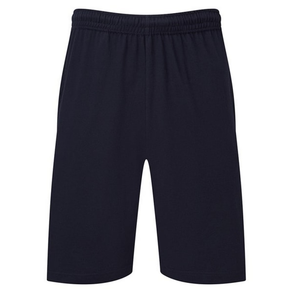 Fruit of the Loom Mens Iconic 195 Jersey Shorts L Deep Navy Deep Navy L
