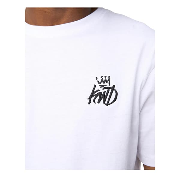 Kings Will Dream Herr Crosby Broderad Logotyp T-Shirt M Vit White M