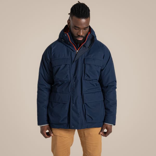 Craghoppers Herr Breckon Vattentät Jacka S Blå Marin Blue Navy S
