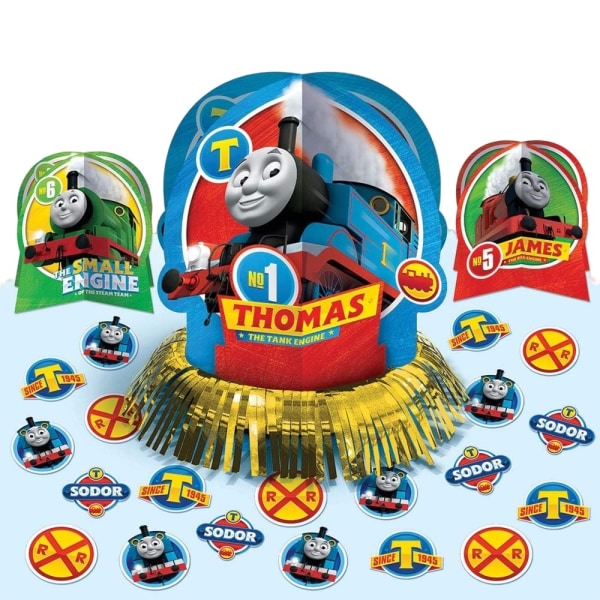Thomas & Friends dekorationssats (förpackning med 23) One Size Multicolo Multicoloured One Size