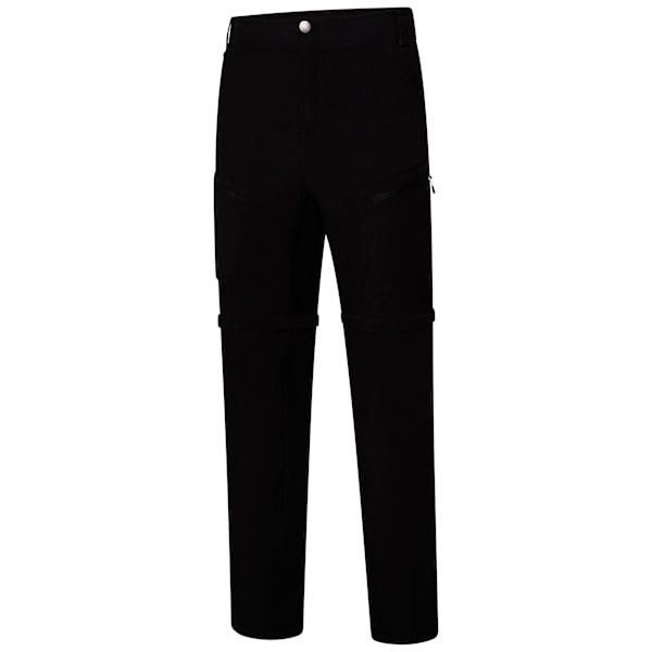 Dare 2B Tuned In II Multi Pocket Zip Off Walking Trousers för män Black 40R