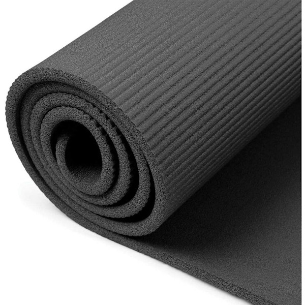 Fitness Mad NBR Yogamatta En Storlek Svart Black One Size