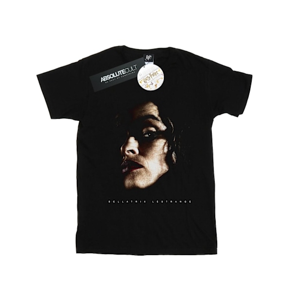 Harry Potter T-shirt med Bellatrix Lestrange-porträtt för män, 4XL, svart Black 4XL