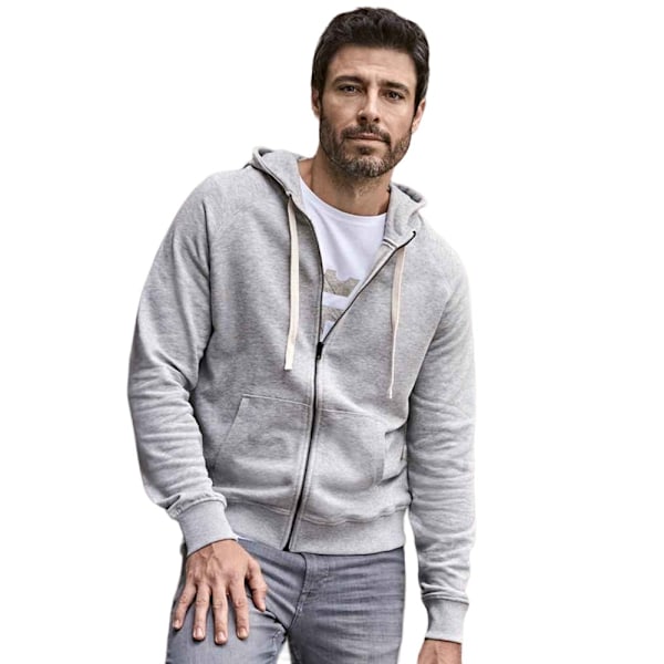 Tee Jays Urban Heather Full Zip Hoodie L Heather Grey Heather Grey L