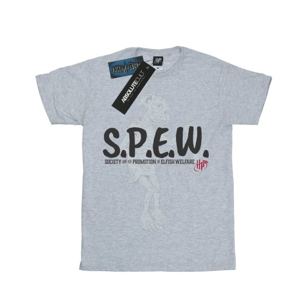 Harry Potter T-shirt för män Dobby SPEW 3XL Sports Grey Sports Grey 3XL