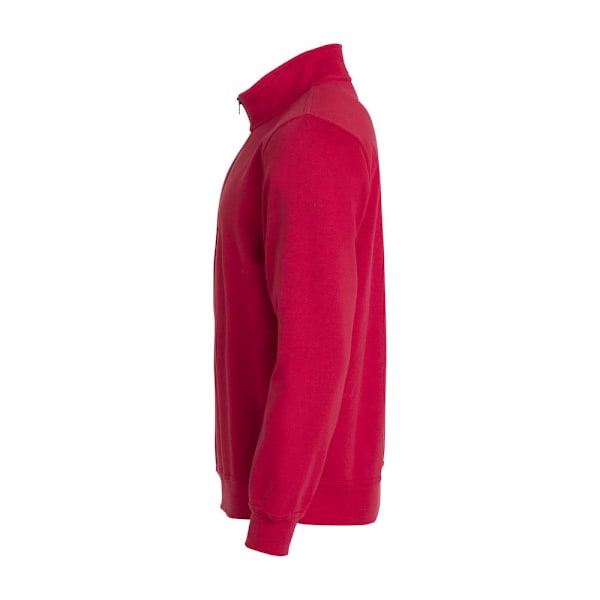 Clique Unisex Vuxen Basic Halv Zip Sweatshirt S Röd Red S