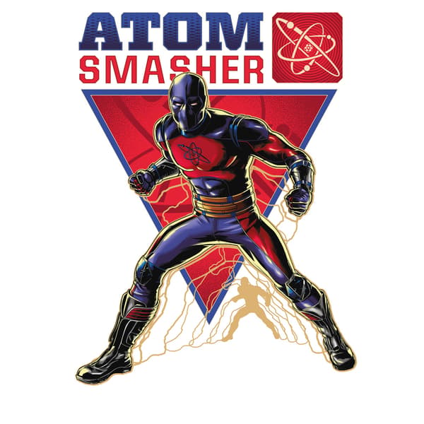 Black Adam Unisex Vuxen Atom Smasher Sweatshirt M Heather Grey Heather Grey M