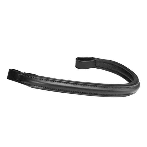 Velociti Rapida Padded Läder Häst Pannband Cob Svart Black Cob